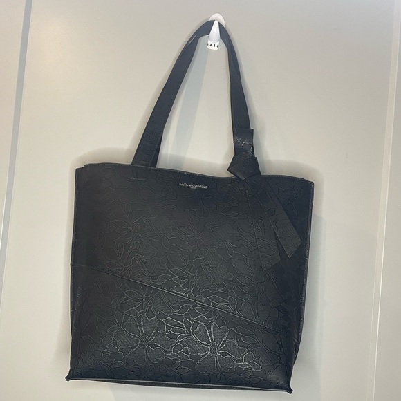 Karl Lagerfeld Black Chantelle Tote NWT, Never used - Picture 11 of 12